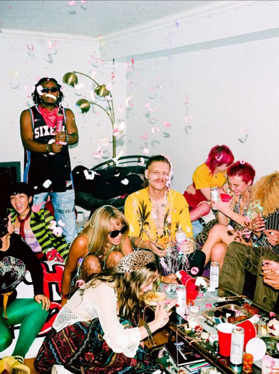 friends having fun in the app