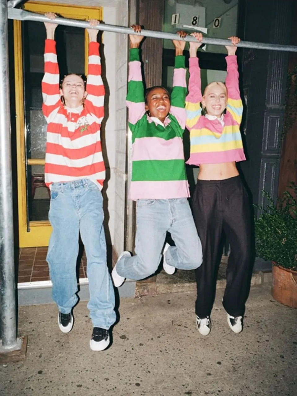 friends having fun in the app